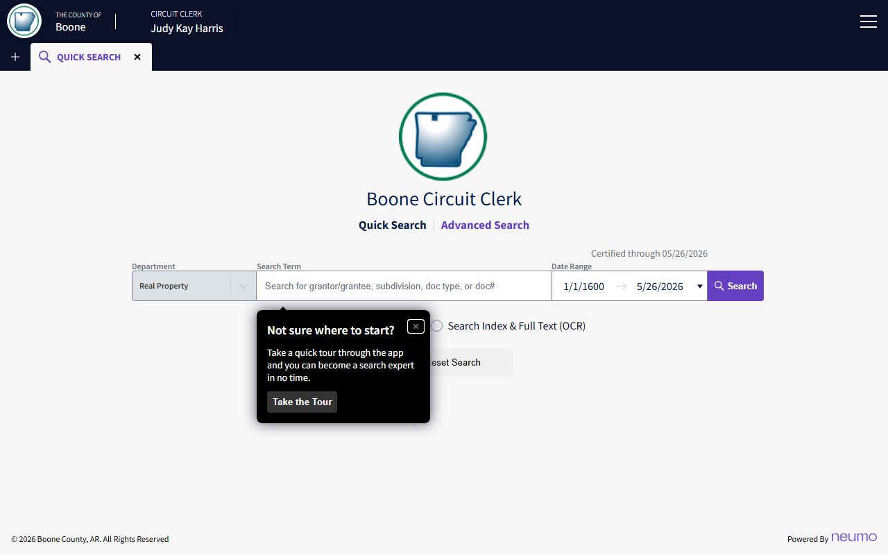 Boone County court records Circuit Clerk online record search
